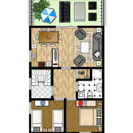 Lägenhet Haus Bernstein Whg 2 Boltenhagen (Ostseebad)